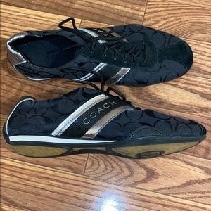 Coach Black Tennis Sneakers